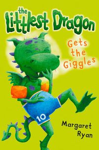 Cover image for The Littlest Dragon Gets the Giggles
