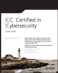 Cover image for CC Certified in Cybersecurity Study Guide