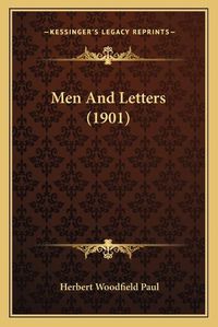 Cover image for Men and Letters (1901)