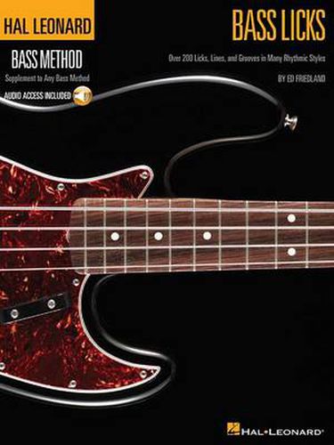 Cover image for Hal Leonard Bass Method - Bass Licks