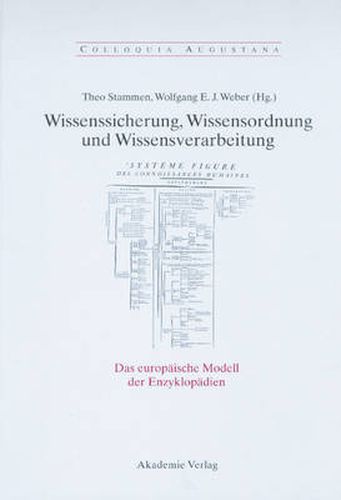 Wissenssicherung, Wissensordnung und Wissensverarbeitung