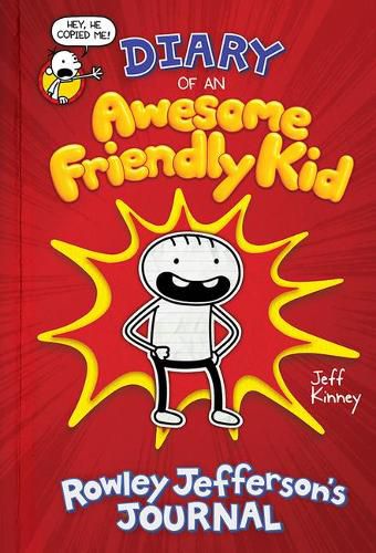 Cover image for Diary of an Awesome Friendly Kid: Rowley Jefferson's Journal