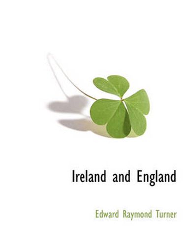 Cover image for Ireland and England