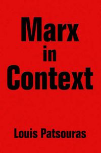 Cover image for Marx in Context