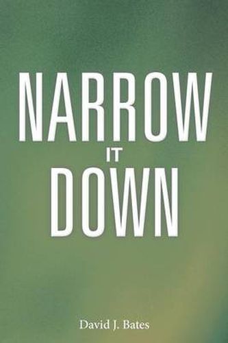 Cover image for Narrow It Down