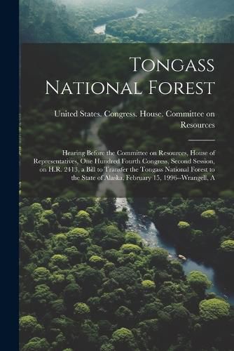 Cover image for Tongass National Forest