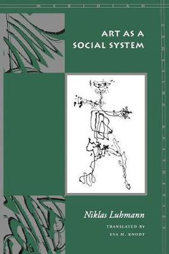 Cover image for Art as a Social System