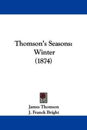 Cover image for Thomson's Seasons: Winter (1874)