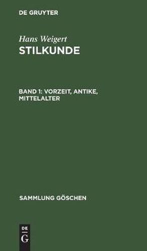 Cover image for Vorzeit, Antike, Mittelalter