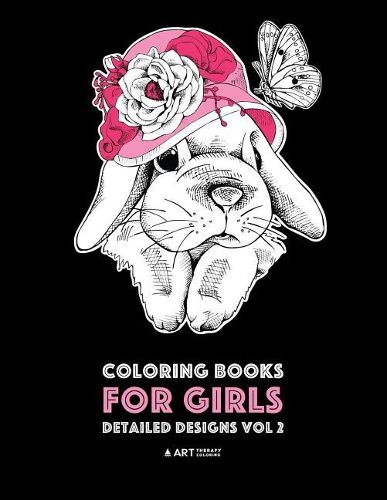 Cover image for Coloring Books For Girls