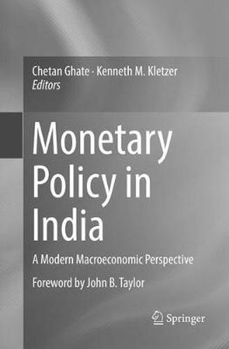 Cover image for Monetary Policy in India: A Modern Macroeconomic Perspective