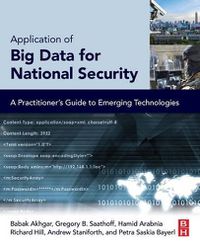 Cover image for Application of Big Data for National Security: A Practitioner's Guide to Emerging Technologies