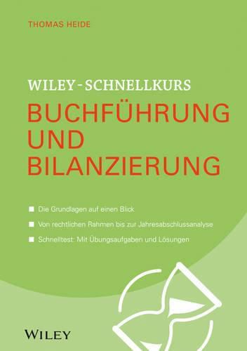 Cover image for Wiley-Schnellkurs Buchfuhrung und Bilanzierung