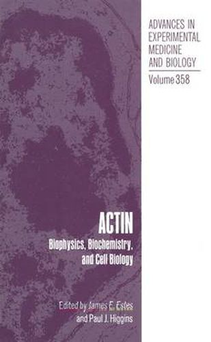 Cover image for Actin: Biophysics, Biochemistry, and Cell Biology