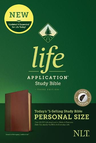 Cover image for NLT Life Application Study Bible Third Edition, Brown, Index