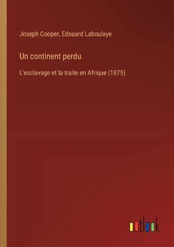 Cover image for Un continent perdu