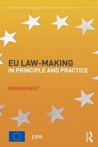 Cover image for EU Law-making in Principle and Practice