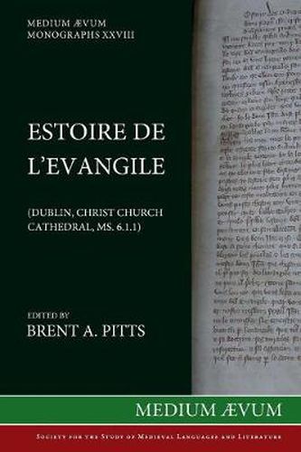 Cover image for Estoire de l'Evangile (Dublin, Christ Church Cathedral, MS. C6. 1. 1)