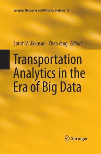 Cover image for Transportation Analytics in the Era of Big Data