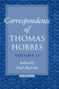 Cover image for The Correspondence of Thomas Hobbes