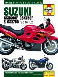 Cover image for Suzuki GSX600 & 750