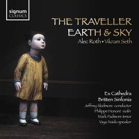 Cover image for Alec Roth, Vikram Seth: the Traveller, Earth and Sky