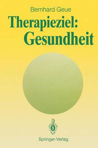 Cover image for Therapieziel: Gesundheit