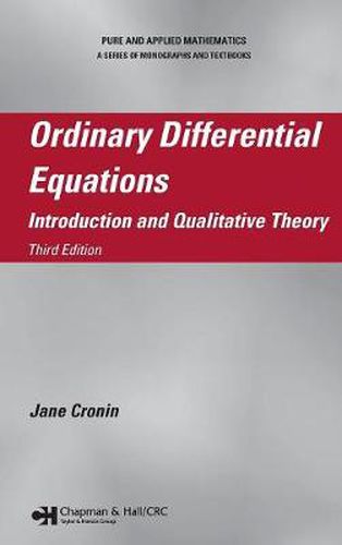 Cover image for Ordinary Differential Equations: Introduction and Qualitative Theory, Third Edition