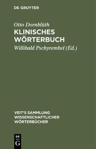 Klinisches Woerterbuch