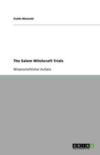 Cover image for The Salem Witchcraft Trials