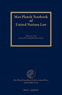 Cover image for Max Planck Yearbook of United Nations Law, Volume 25 (2021)