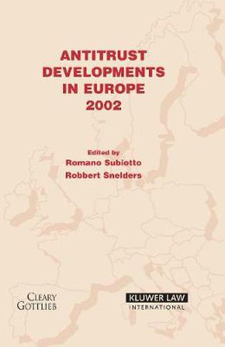 Cover image for Antitrust Developments in Europe: 2002