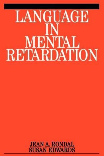 Cover image for Language in Mental Retardation