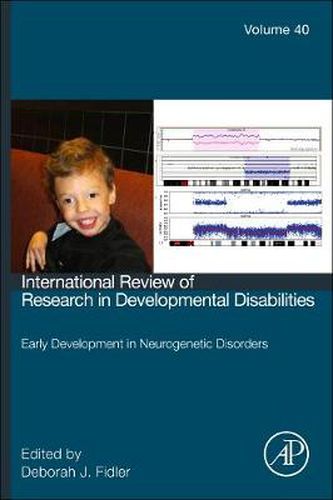 Cover image for Early Development in Neurogenetic Disorders