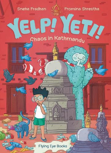 Cover image for Yelp Yeti! Chaos in Kathmandu (Library Edition)