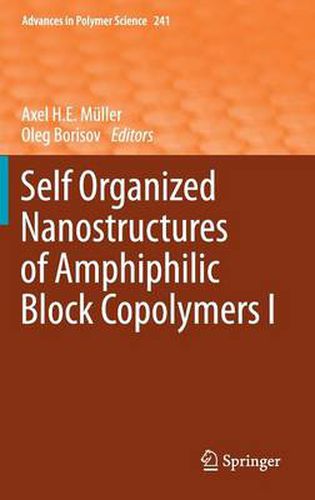 Self Organized Nanostructures of Amphiphilic Block Copolymers I