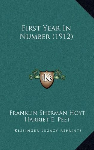 Cover image for First Year in Number (1912)