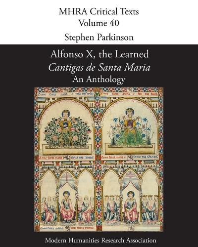 Cover image for Alfonso X, the Learned, 'Cantigas de Santa Maria': An Anthology