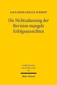 Cover image for Die Nichtzulassung der Revision mangels Erfolgsaussichten: Zur analogen Anwendbarkeit des  144 Abs. 4 VwGO im Verfahren uber die Nichtzulassungsbeschwerde nach  133 VwGO