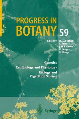 Cover image for Progress in Botany: Genetics Cell Biology and Physiology Ecology and Vegetation Science