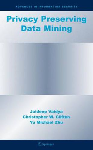 Cover image for Privacy Preserving Data Mining