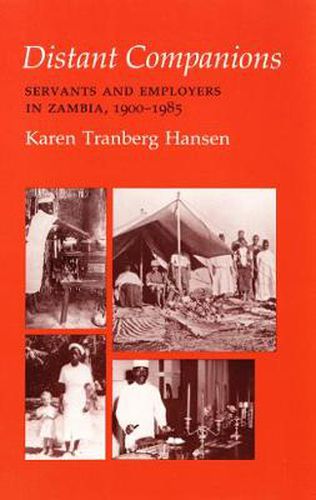 Cover image for Distant Companions: Servants and Employers in Zambia, 1900-1985