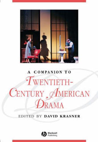 Cover image for A Companion to Twentieth-century American Drama