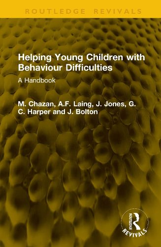 Cover image for Helping Young Children with Behaviour Difficulties