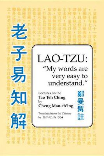 Cover image for Lao-Tzu: Lectures on the Tao Teh Ching