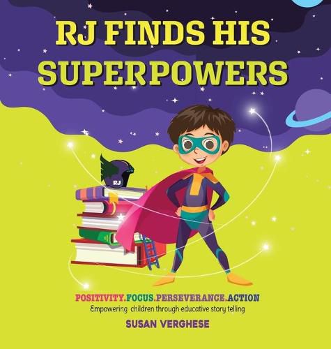 Cover image for Rj Finds His Superpowers