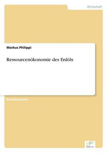 Cover image for Ressourcenoekonomie des Erdoels