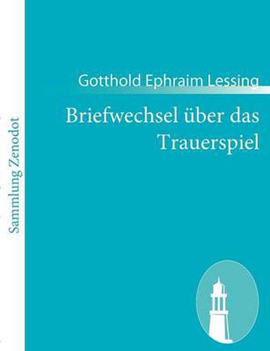 Cover image for Briefwechsel uber das Trauerspiel