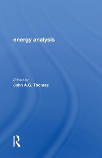 Cover image for Energy Analysis