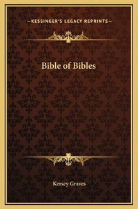 Cover image for Bible of Bibles